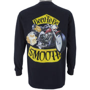Vintage (Camel) - Born To Be Smooth Crew Neck 1990s Large Retro