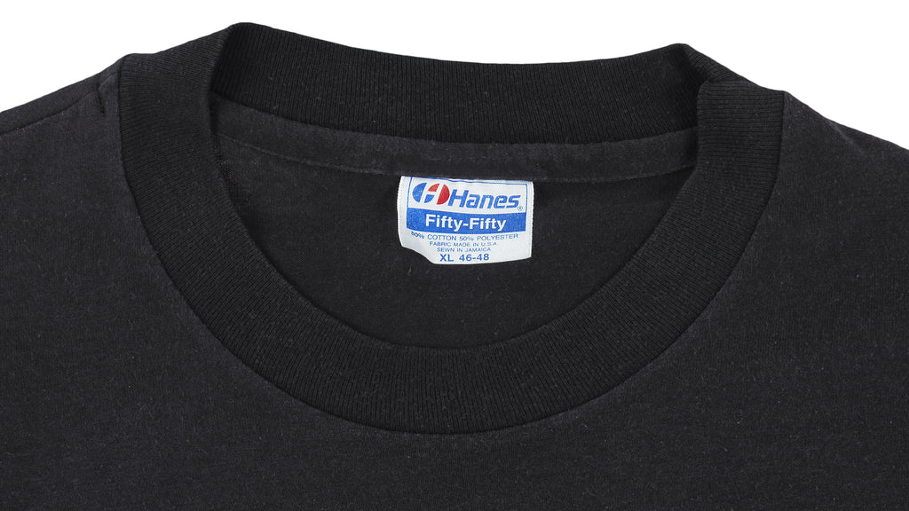 NBA (Hanes) - Detroit Pistons Bad Boy Single Stitch T-Shirt 1988 X-Large Vintage Retro Basketball