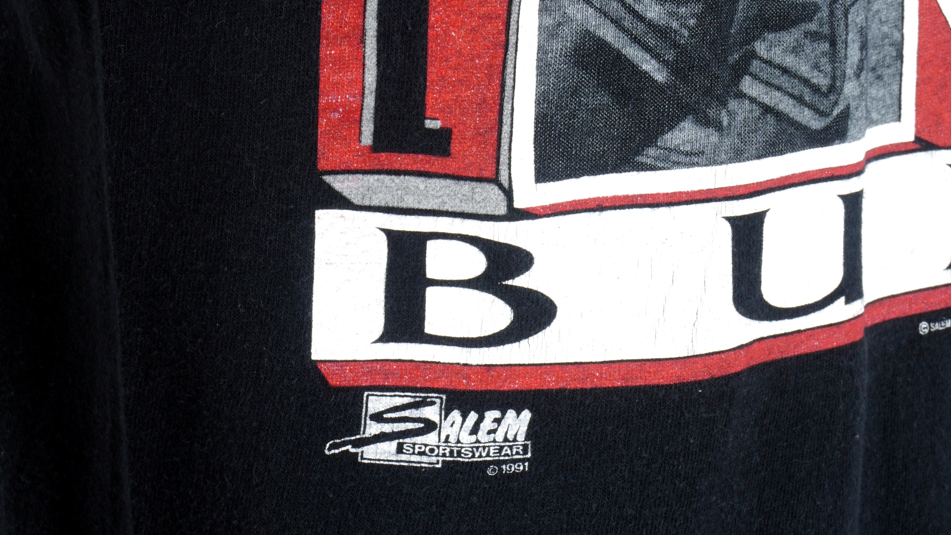 NBA - Chicago Bulls Michael Jordan No.23 T-Shirt 1991 Medium Vintage Retro Basketball