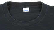 NFL (Salem) - Black Los Angeles Raiders T-Shirt 1990s X-Large Vintage Retro Football