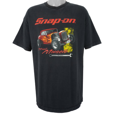 Vintage - Snap On Steel Muscle Car T-Shirt 1990s X-Large