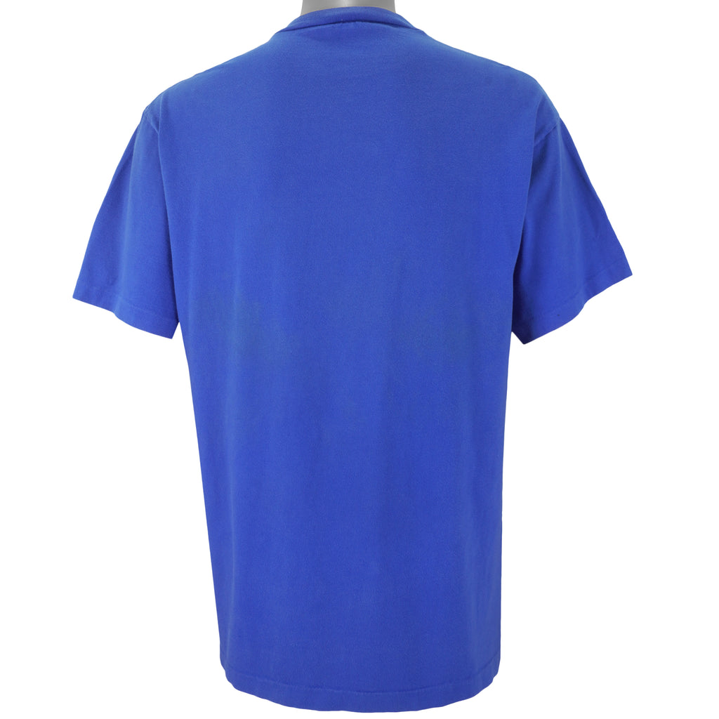 MLB (Waves) - Toronto Blue Jays Single Stitch T-Shirt 1992 Large Vintage Retro Baseball