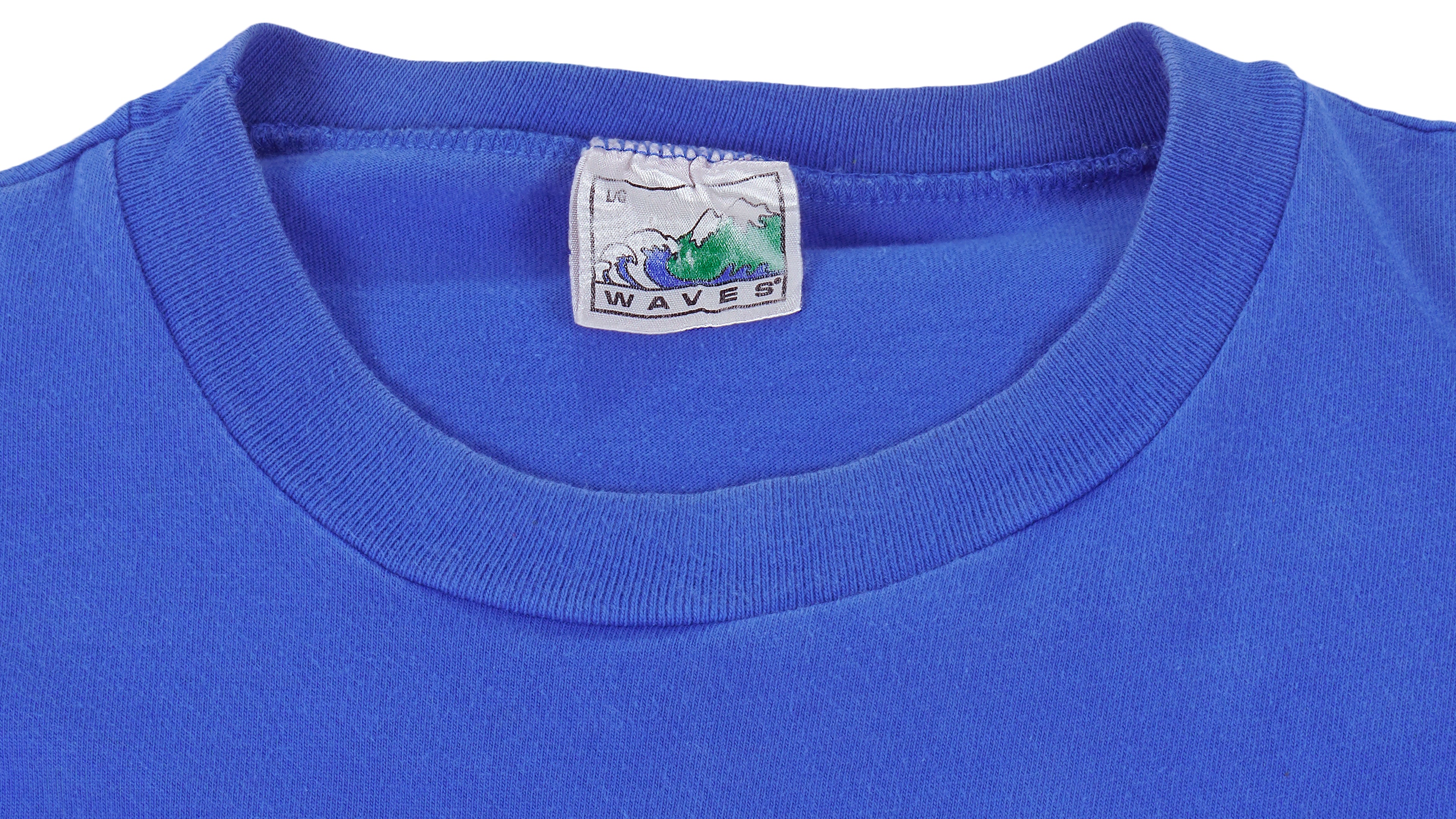 MLB (Waves) - Toronto Blue Jays Single Stitch T-Shirt 1992 Large Vintage Retro Baseball