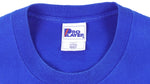 NFL (Pro Player) - Blue Buffalo Bills Single Stitch T-Shirt 1996 Large