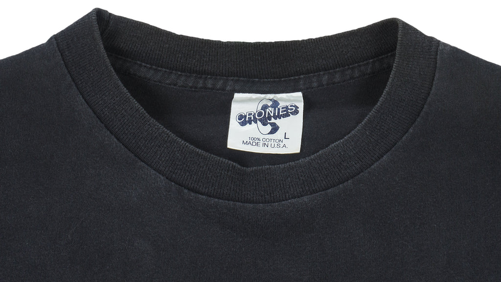 Vintage (Cronies) - Guardians of Paradise Embroidered T-Shirt 1998 Large Vintage Retro