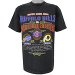 NFL (Nutmeg) - Buffalo Bills VS Redskins Super Bowl 26th T-Shirt 1992 Large