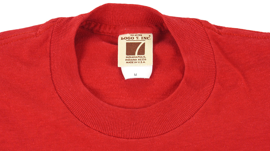 NFL (Logo 7) - San Francisco 49ers T-Shirt 1980s Medium Vintage Retro Football
