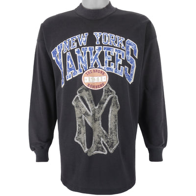 MLB (Long Gone) - New York Yankees Crew Neck Sweatshirt 1990s X-Large