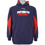 Reebok - New England Patriots Hooded Sweatshirt 1990s X-Large Vintage Retro Football