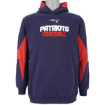 Reebok - New England Patriots Hooded Sweatshirt 1990s X-Large Vintage Retro Football