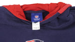 Reebok - New England Patriots Hooded Sweatshirt 1990s X-Large Vintage Retro Football