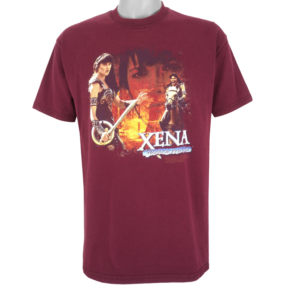 Vintage (Port And Company) - Xena Warrior Princess T-Shirt 1990s Large Vintage Retro