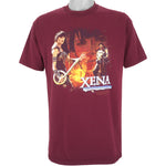 Vintage (Port And Company) - Xena Warrior Princess T-Shirt 1990s Large