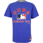 MLB (Nutmeg) - Chicago Cubs Baseball Single Stitch T-Shirt 1990s Medium