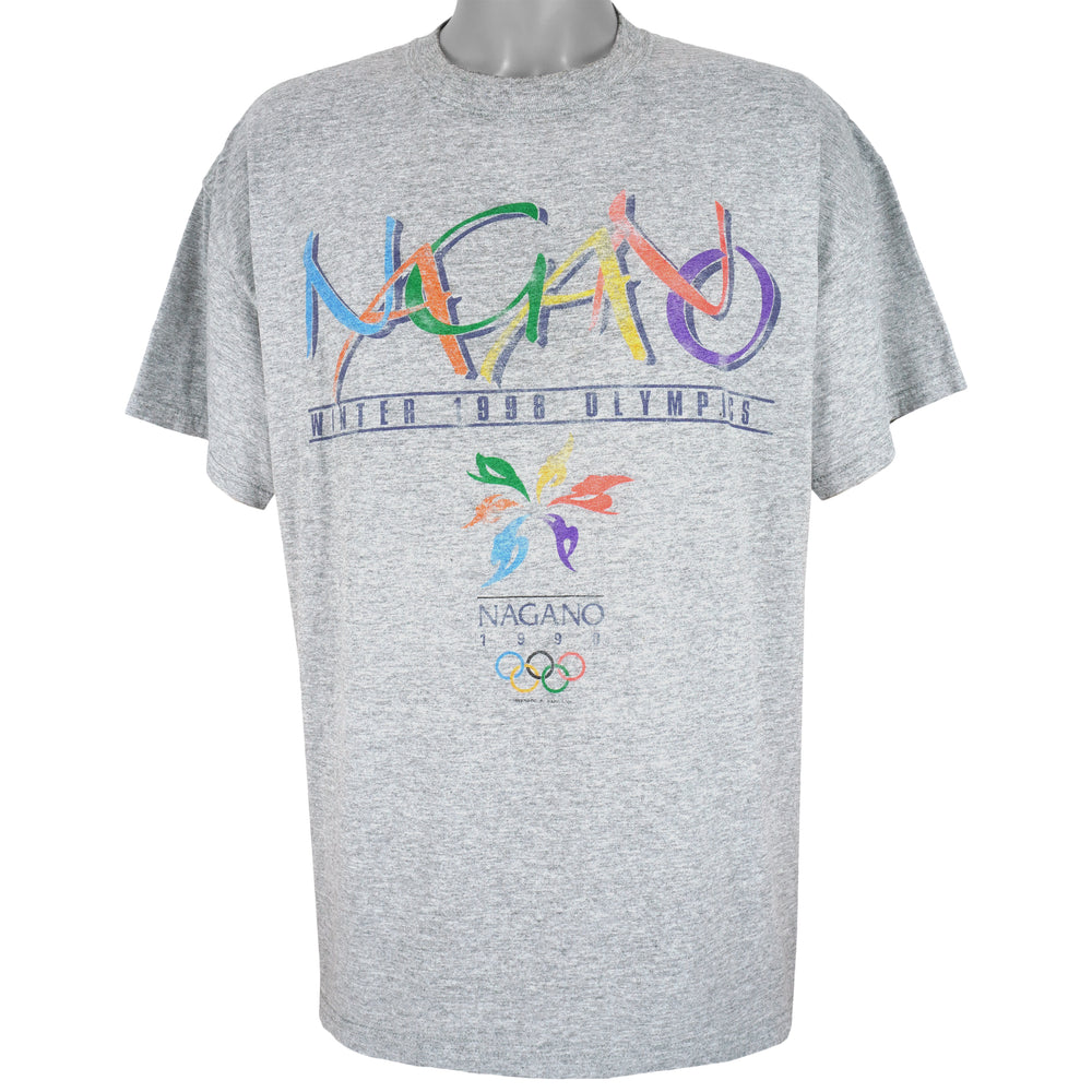Vintage - Nagano Winter Olympics T-Shirt 1998 X-Large Vintage Retro