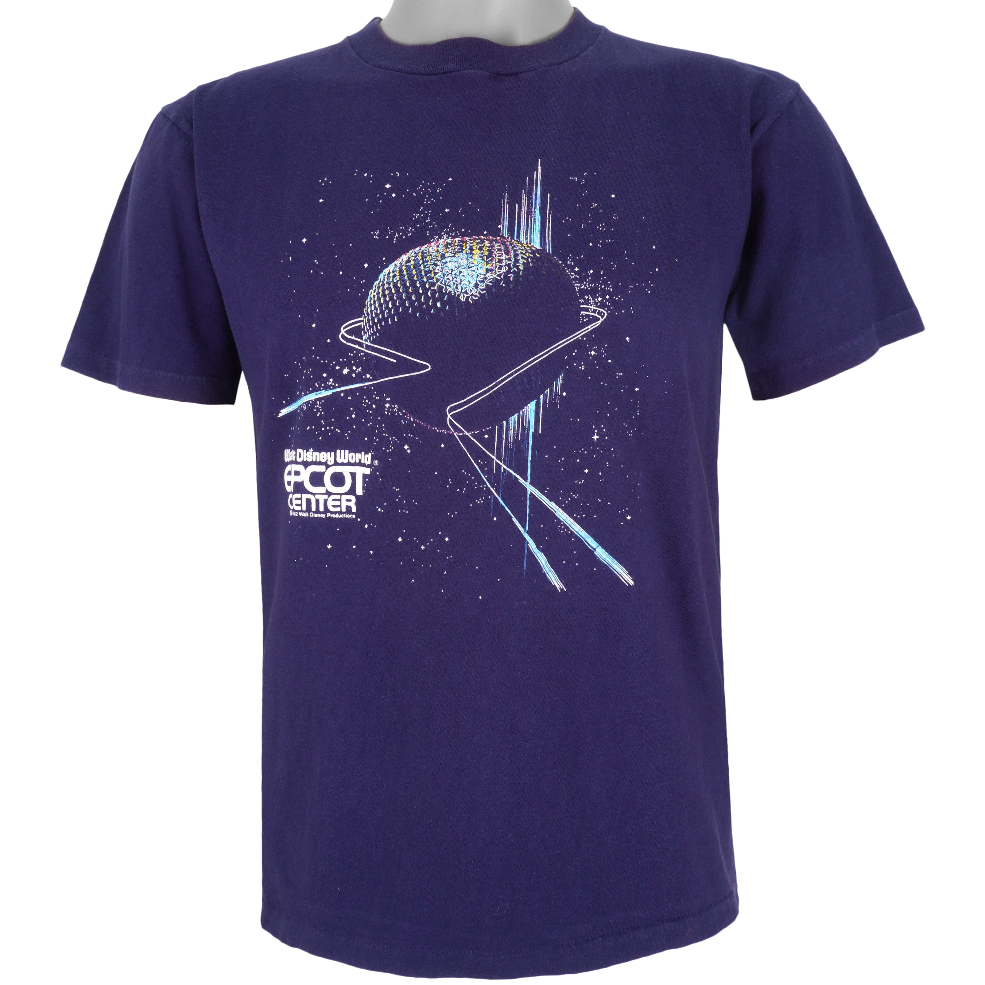 Disney - Epcot Center Single Stitch T-Shirt 1990s Large Vintage Retro