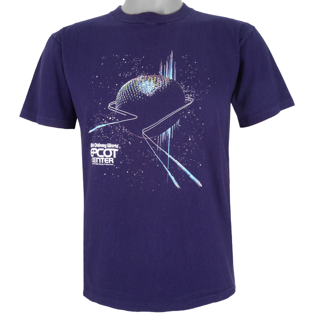 Disney - Epcot Center Single Stitch T-Shirt 1990s Large Vintage Retro