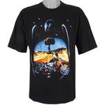 Vintage (Warmer) - Eagle & Motorcycle Single Stitch T-Shirt 1990s X-Large