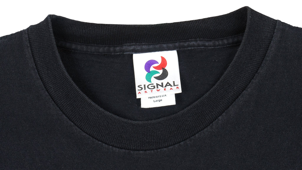 Vintage (Signal) - Garfield Single Stitch T-Shirt 1990s Large Vintage Retro