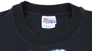 Vintage (Hanes) - Wolf Animal Printed T-Shirt 1990s Large Vintage Retro