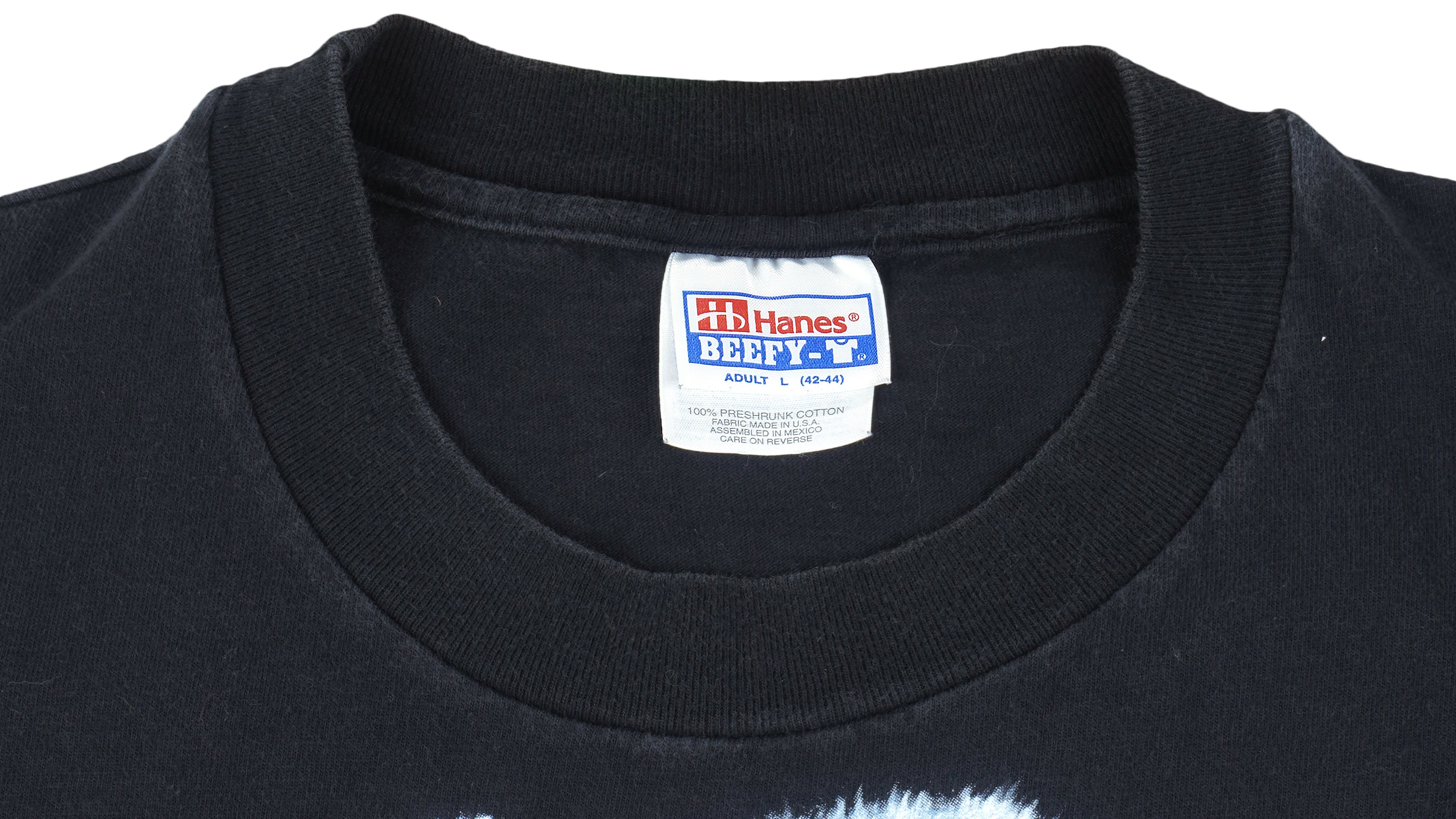 Vintage (Hanes) - Wolf Animal Printed T-Shirt 1990s Large Vintage Retro