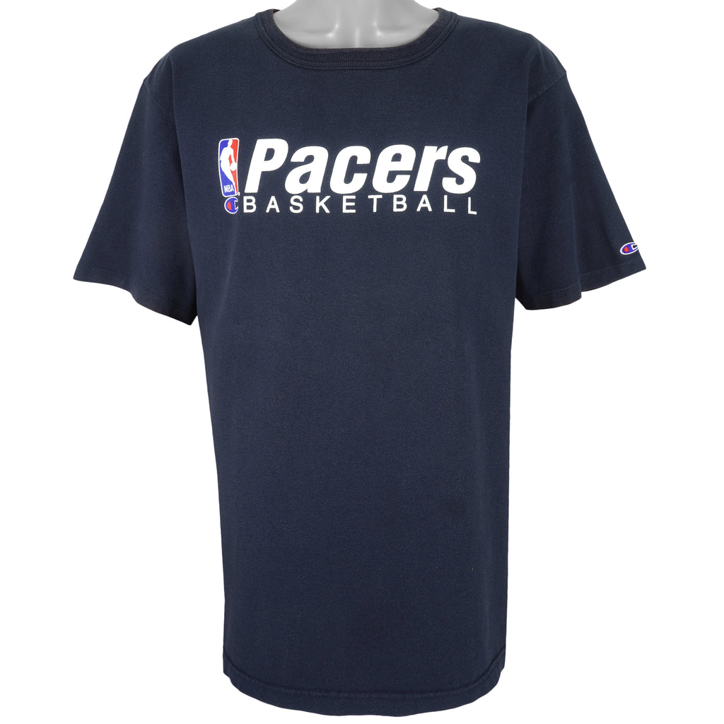 Champion - Indiana Pacers Single Stitch T-Shirt 1990s X-Large Vintage Retro Basketball