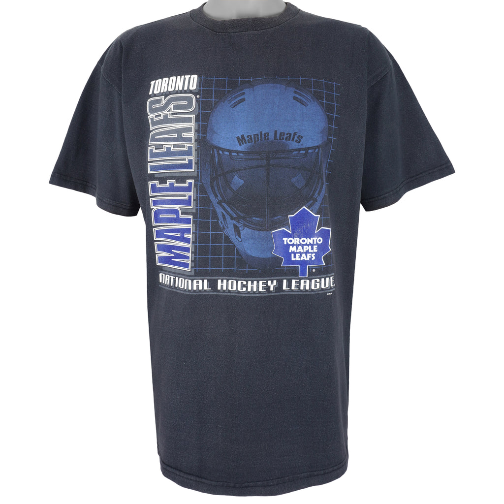 NHL (Movel) - Toronto Maple Leafs Big Logo T-Shirt 1990s X-Large Vintage Retro Hockey