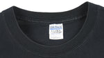 NFL (Gildan) - Black Pittsburgh Steelers Big Logo T-Shirt 2000s Large Vintage Retro Football