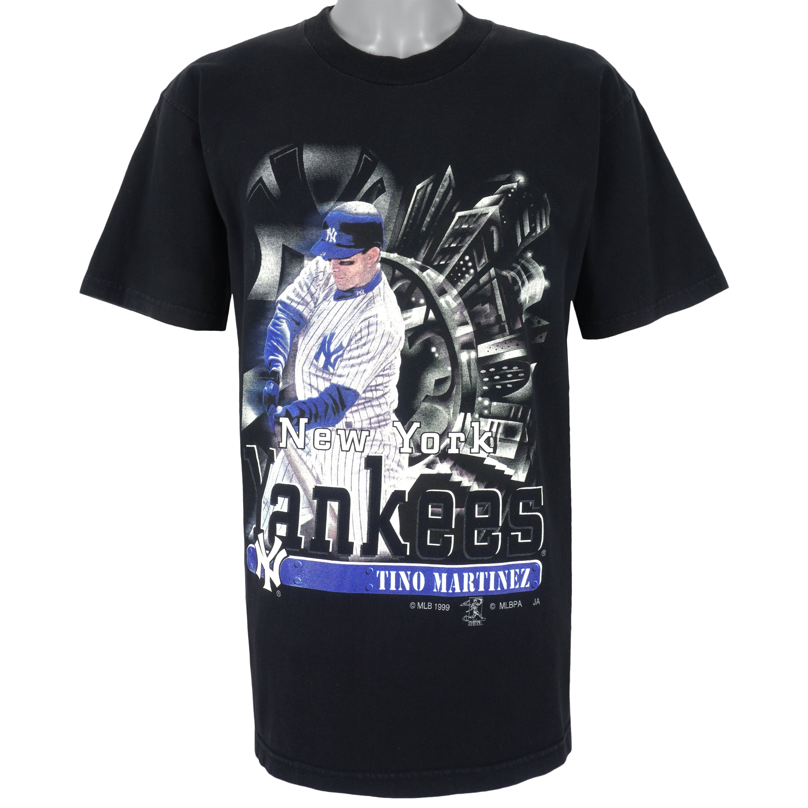 Vintage MLB (Joy Athletic) - New York Yankees, Tino Martinez T-Shirt 1999 Medium
