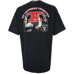 NFL (Hanes) - Los Angeles Raiders Fuck The Bucs T-Shirt 1990s XX-Large Vintage Retro Football