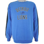 Reebok - Detroit Lions Big Logo Crew Neck Sweatshirt 1990s Large Vintage Retro Football