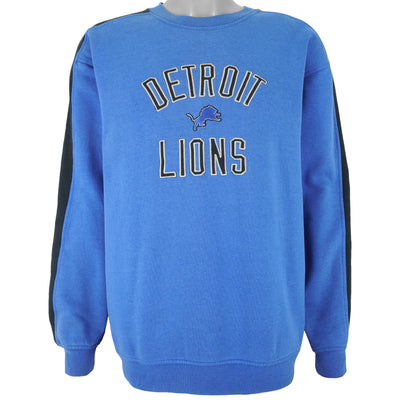 Reebok - Detroit Lions Embroidered Crew Neck Sweatshirt 1990s Large