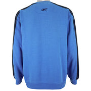 Reebok - Detroit Lions Big Logo Crew Neck Sweatshirt 1990s Large Vintage Retro Football