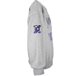 NFL (Lee Sport) - Minnesota Vikings Embroidered Sweatshirt 1990s Large Vintage Retro Football