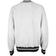 NFL (The Game) - Oakland Raiders Crew Neck Sweatshirt 1990s Large Vintage Retro Football