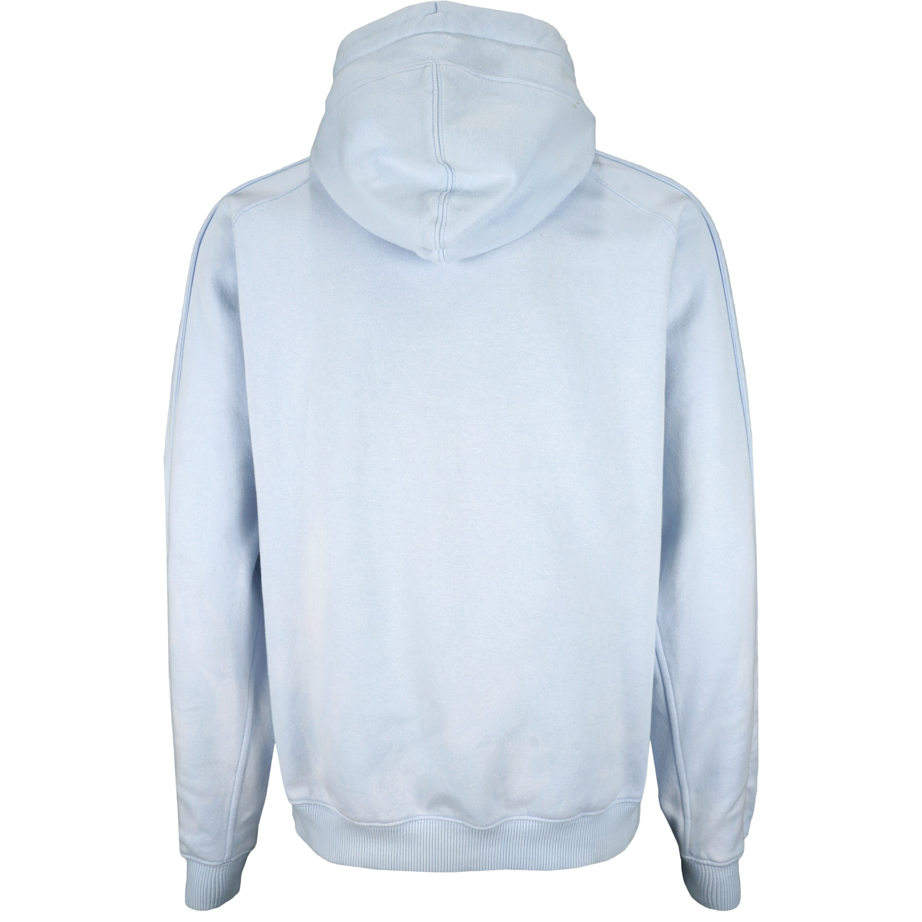 Nike -White Big Logo Hooded Sweatshirt 2000s Medium Vintage Retro