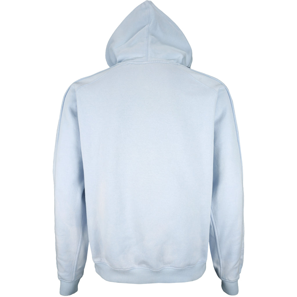 Nike -White Big Logo Hooded Sweatshirt 2000s Medium Vintage Retro