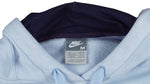 Nike -White Big Logo Hooded Sweatshirt 2000s Medium Vintage Retro