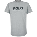 Ralph Lauren - Grey Big Logo T-Shirt 1990s Medium Vintage Retro