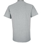 Ralph Lauren - Grey Big Logo T-Shirt 1990s Medium Vintage Retro