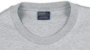 Ralph Lauren - Grey Big Logo T-Shirt 1990s Medium Vintage Retro