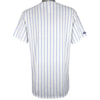 MLB (Majestic) - Chicago Cubs Pin Stripes Jersey 1990s X-Large Vintage Retro Baseball