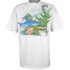 Vintage (Hanes) - Sea World Single Stitch T-Shirt 1990s X-Large Vintage Retro
