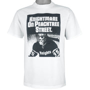 NHL - Atlanta Knights Hockey Single Stitch T-Shirt 1990s Medium Vintage Retro Hockey