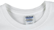 Vintage (Gildan) - White Fox 43 T-Shirt 1990s Small Vintage Retro