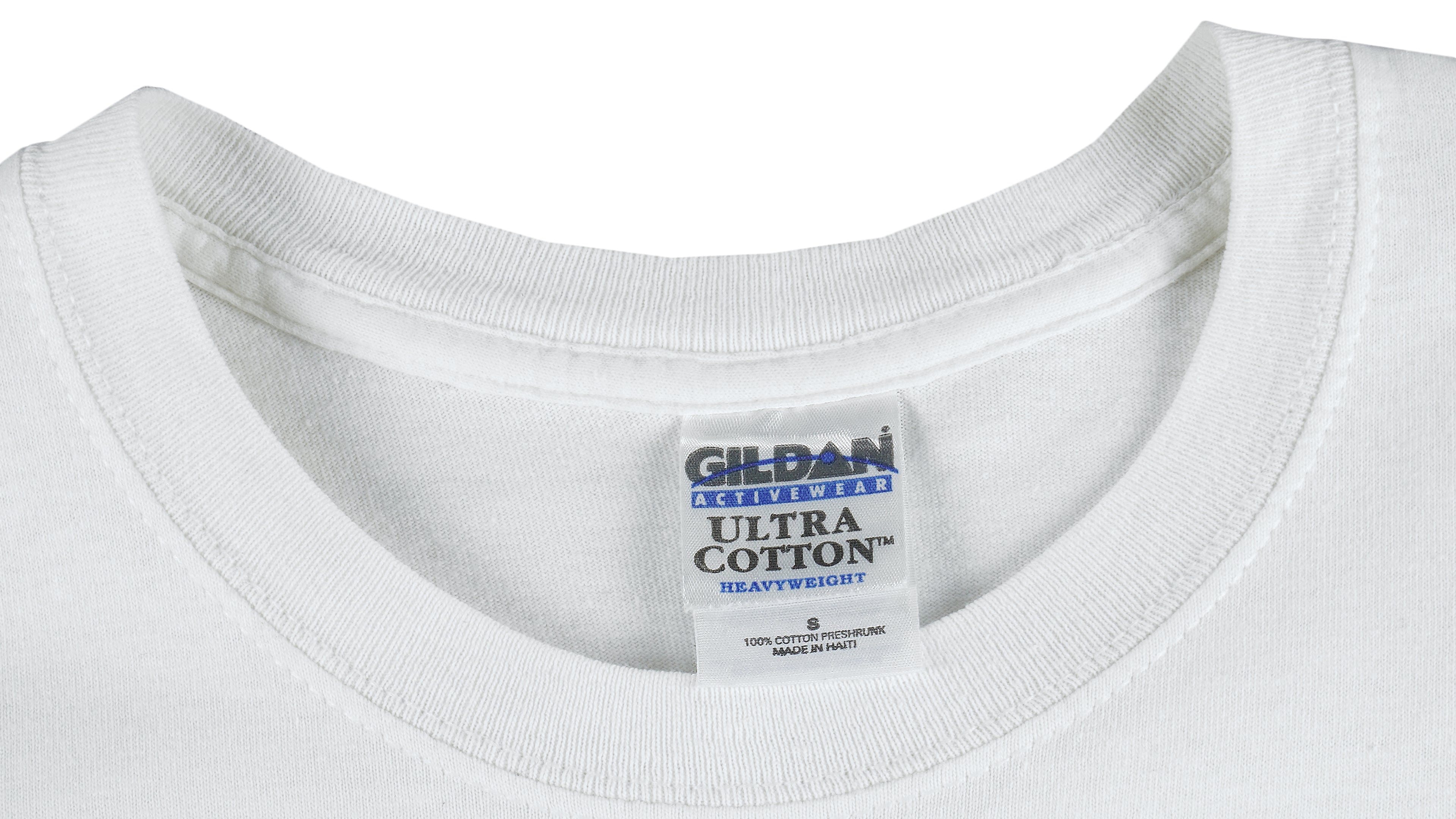 Vintage (Gildan) - White Fox 43 T-Shirt 1990s Small Vintage Retro