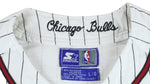 Starter - Chicago Bulls Basketball Jersey T-Shirt 1990s Large Vintage Retro Basketball