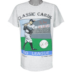 MLB - New York Yankees Classic Cards Single Stitch T-Shirt 1990s Large Vintage Retro Baseball