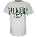 NFL (Signal Sport) - Green Bay Packers Single Stitch T-Shirt 1990s Large Vintage Retro Football