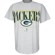 NFL (Signal Sport) - Green Bay Packers Single Stitch T-Shirt 1990s Large Vintage Retro Football